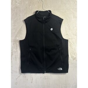 The North Face Vest‎ Mens Extra Large Black Apex Cayonwall Windwall Full Zip CLA